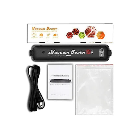 Aparat de sigilat si vidat Vacuum Sealer 90W/220V, Portabil