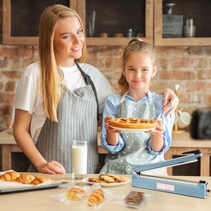 Aparat profesional de lipit si sigilat pungi plastic STARTOP®, 8 trepte de reglaj termic, 500W, indicator led, dimensiune bara lipire 400mm, design modern, utilizare usoara si rapida