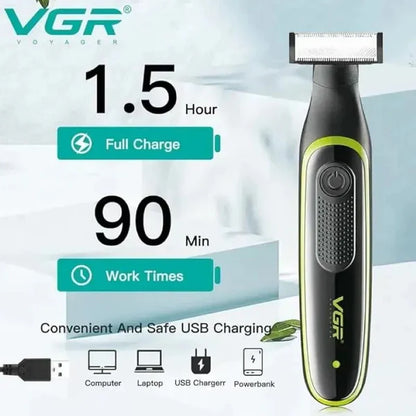 Aparat de Ras STARTOP , Model VGR V-017, Reincarcabil, Rezistent la apa