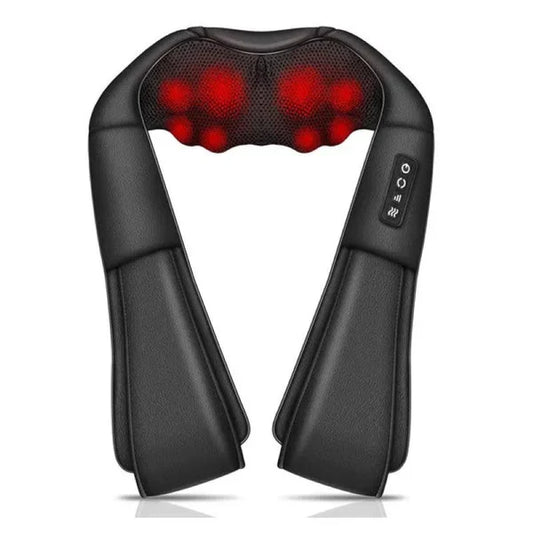 Aparat HOZRO, de Masaj, Shiatsu 3D Bidirecțional – Relaxare Completă pentru Gât, Spate, Umeri, Picioare și Talie