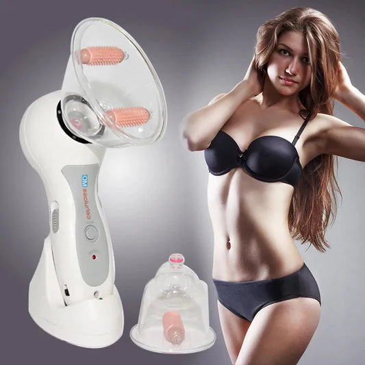 Aparat de Masaj Anticelulitic HOZRO, MD Celluless cu Terapie Vacuum și Lumină Roșie