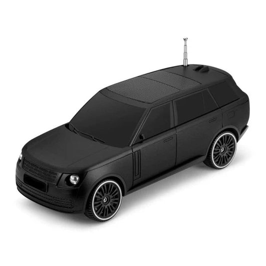 Boxă Portabilă HOZRO, Stil Range Rover, Încărcare Solară, 10W, Bluetooth, Radio FM, Antenă, USB, MP3, TF, Black