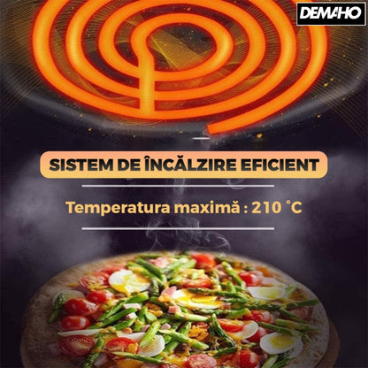 Friteuză cu Aer Cald 6L Fără Ulei, Air Fryer Digital, Programe Automate, Tehnologie Eliminare Grăsime