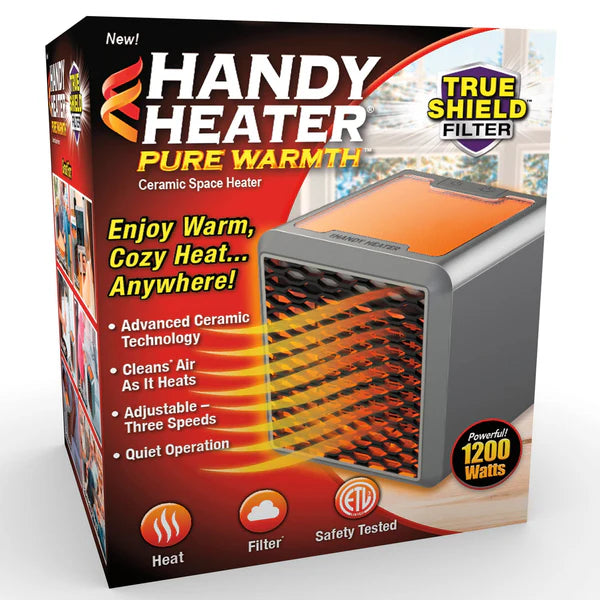 Aeroterma Electrica HOZRO, Handy Heater Pure Warmth cu Protectie de 1500 W