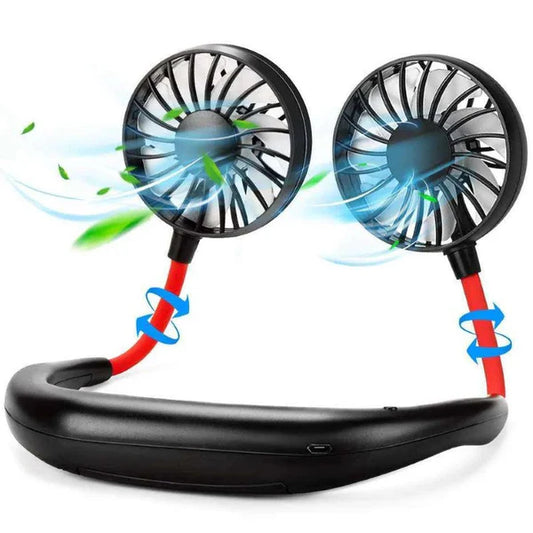 Mini ventilator portabil , pentru gat
