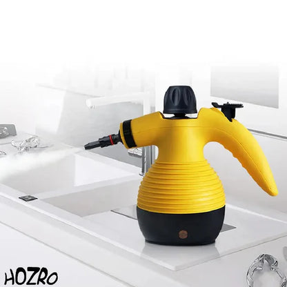 Aparat cu Aburi STARTOP , 1000W, Capacitate 250 ml, pentru Curatare, Degresare si Dezinfectare – Solutia Ideala pentru Toate Suprafetele, Galben