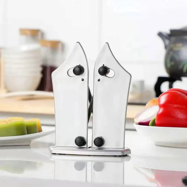 Ascuțitor Universal HOZRO, pentru Cuțite – Eficient, Ușor de Utilizat, Design Compact 12x5x16 cm