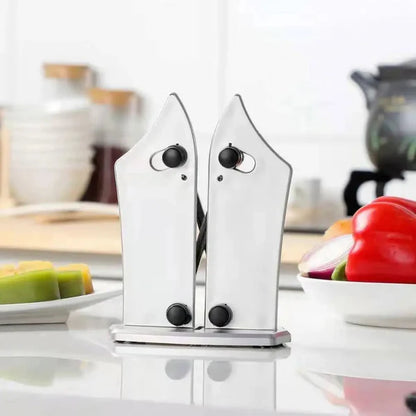 Ascuțitor Universal HOZRO, pentru Cuțite – Eficient, Ușor de Utilizat, Design Compact 12x5x16 cm