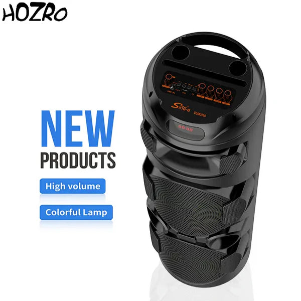 Boxa HOZRO, Model ZQS8220S, HiFi System cu Bass Colorat, Putere de 18, 000W si Baterie de 4500mAh