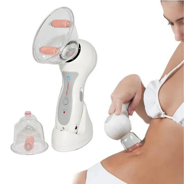 Aparat de Masaj Anticelulitic HOZRO, MD Celluless cu Terapie Vacuum și Lumină Roșie