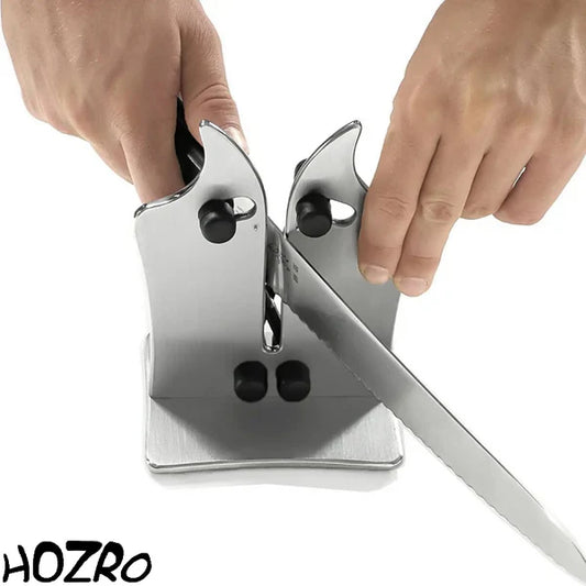 Ascuțitor Universal STARTOP , pentru Cuțite – Eficient, Ușor de Utilizat, Design Compact 12x5x16 cm