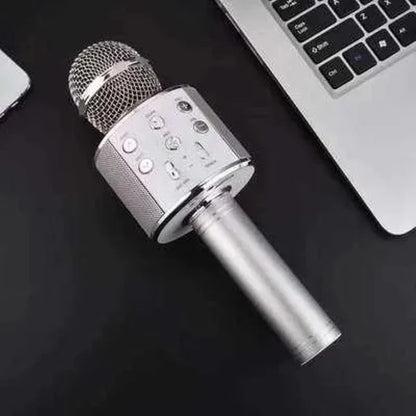 Microfon Wireless HOZRO, pentru Karaoke cu Bluetooth