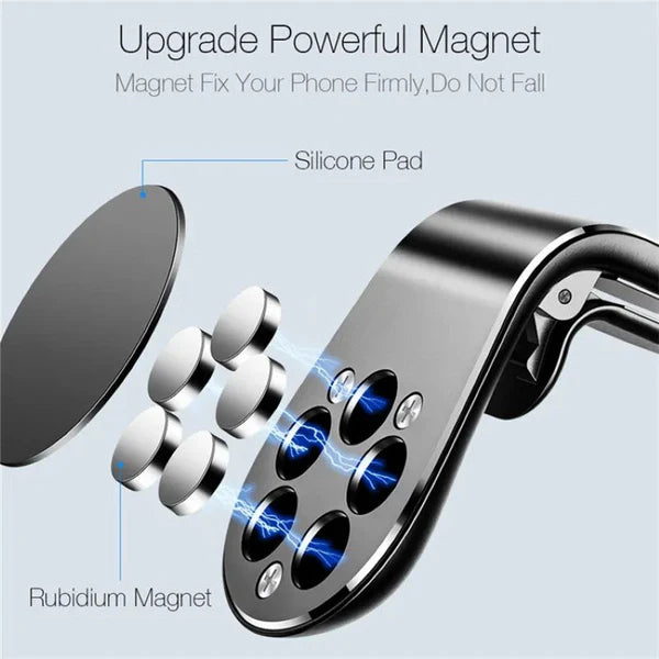 Suport Magnetic HOZRO, „L” Silver