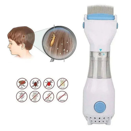 Pieptene Aspirator HOZRO, împotriva Păduchilor și Paraziților