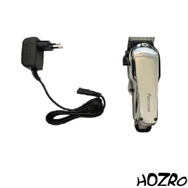 Masina de Tuns Profesionala HOZRO, 15W, Utilizare Fara Fir, Baterie 2000mAh, 4 Capete Interschimbabile, Timp de Operare 60 Minute, Auriu