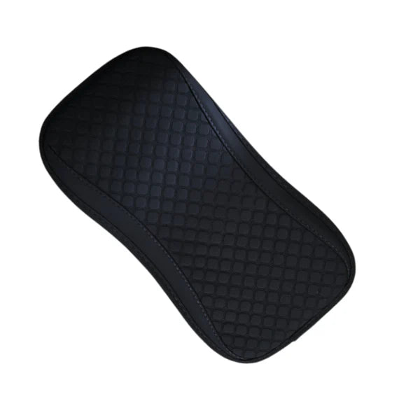 Husă Universală , pentru Cotieră Auto HOZRO, Piele Texturată Carbon, Impermeabilă, Antiderapantă, Bej
