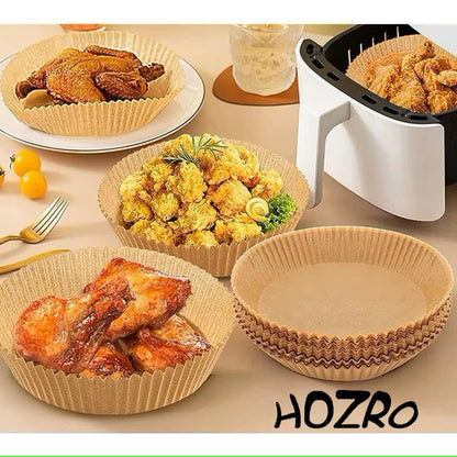 Friteuza cu aer cald, fara ulei, HOZRO Air Fryer, Putere 2400W, capacitate de 6L, Afisaj Digital, 6 Functii de gatire