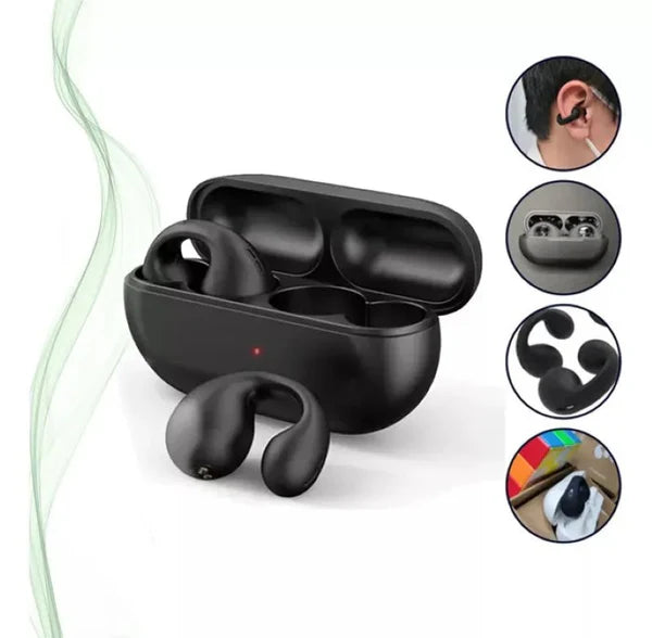 Casti Wireless HOZRO, Bluetooth 5.0, autonomie 72 ore, sunet HiFi, IPX5