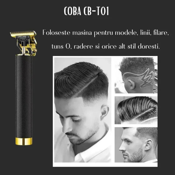 Aparat de Tuns Profesional , Model Coba T01 – 3W, Accesorii Incluse