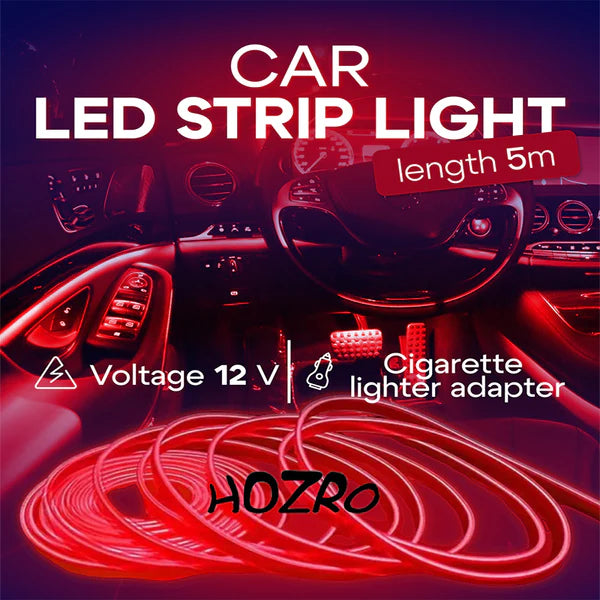 Banda LED Auto, lumina ambientala, STARTOP D, auto 12 V