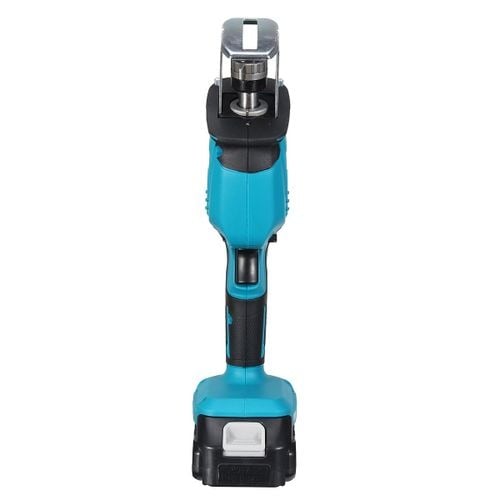 Fierastrau electric tip sabie 7STAR ®, cu 2 acumulatori 48V 5000 mAh, 4 panze, valiza de transport, Albastru