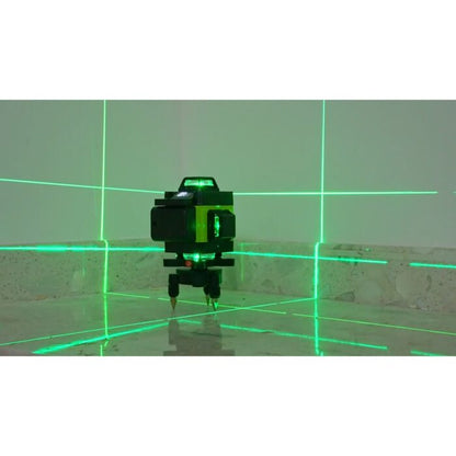 Nivela Laser 4D, 16 Linii, Auto-Nivelare, Alimentare USB, 2 Baterii, Înălțime Ajustabilă 1.2 m