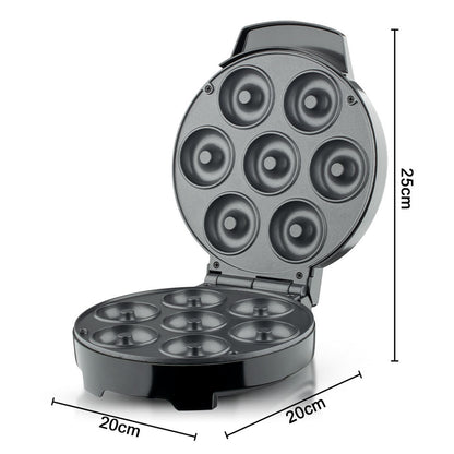Aparat Electric pentru 7 Gogoși, Coacere Rapidă, Ușor de Utilizat, Deserturi Delicioase Acasă