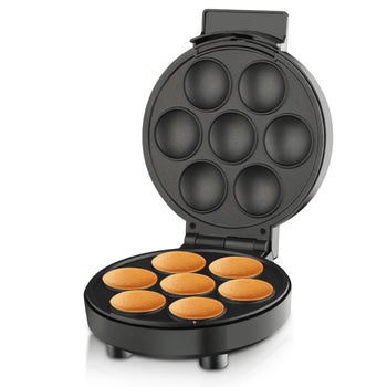 Aparat Electric pentru 7 Gogoși, Coacere Rapidă, Ușor de Utilizat, Deserturi Delicioase Acasă
