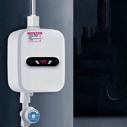 Boiler Electric Instant pentru Apă Caldă, Încălzire Rapidă, Afișaj Digital, 3500W