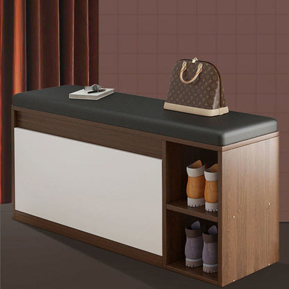 Pantofar cu banchetă tapițată – depozitare eficientă pentru 8–12 perechi