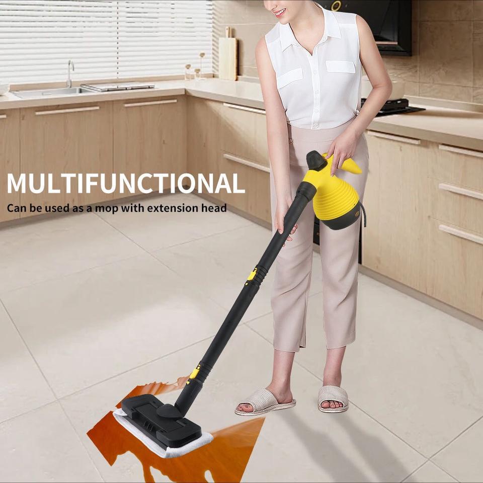 Aparat de Curățat cu Aburi 1000W – Steam Cleaner Profesional cu Accesorii, Fără Detergenți