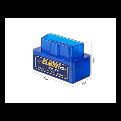 Interfata OBD II diagnoza auto pe telefon HOZRO, conexiune bluetooth ELM327 - Albastru
