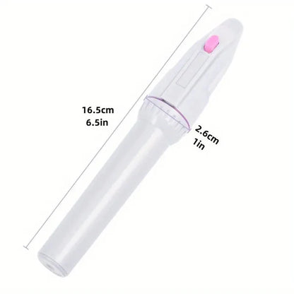 Pila electrica STARTOP , pentru unghii, set mani pedi, cu capetele interschimbabile si doua pile pentru calcai, alb